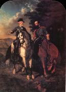 unknow artist The Last Meeting of Lee and Jackson USA oil painting reproduction